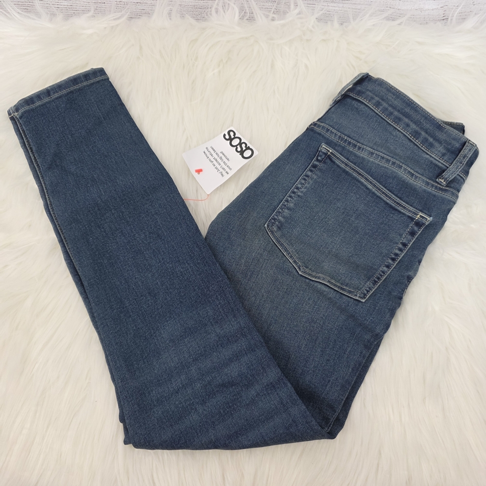 Asos Powerstretch Medium Wash Denim Skinny Jeans